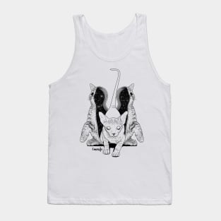 Shedding Cat Tank Top